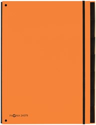 Sorteermap Pagna Trend 7tab A4 PP oranje
