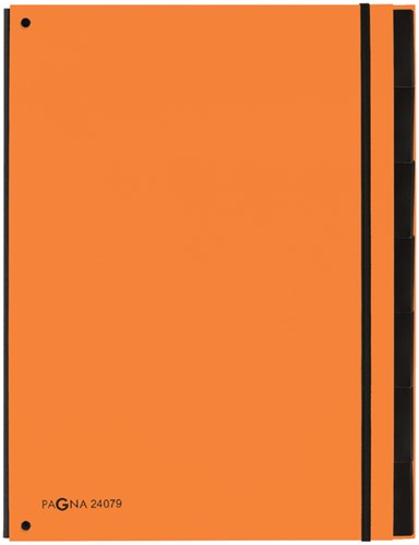 Sorteermap Pagna Trend 7tab A4 PP oranje
