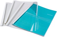 Thermische omslag Fellowes A4  1.5mm 1-8vel wit 100 stuks-1