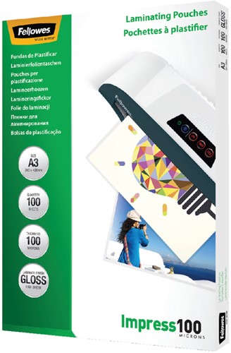 Lamineerhoes Fellowes A3 2x100micron ds/100