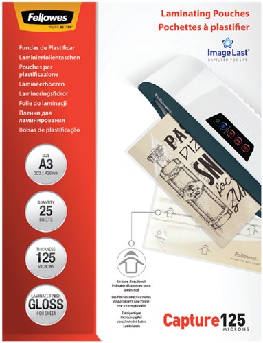 Lamineerhoes Fellowes A3 2x125micron ds/25