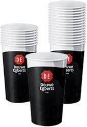 Douwe Egberts wegwerpbekers karton