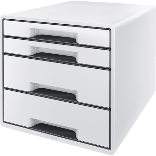 Ladenkastje Leitz 4 laden wit