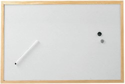 Maul whiteboard met houten frame
