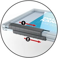 Kaarthouder Durable 8921 Pushbox duo ds/10-2