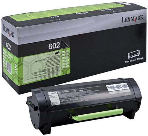 Tonercartridge Lexmark 60F2000 2.5K zwart