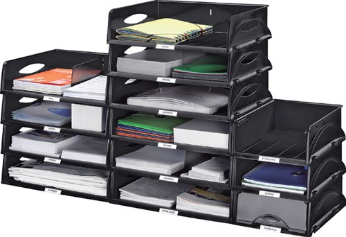 Brievenbakje Leitz Sorty 5230 zwart-2