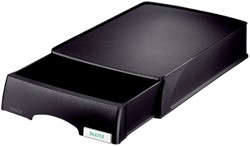 Brievenbakje Leitz 5210 met lade zwart