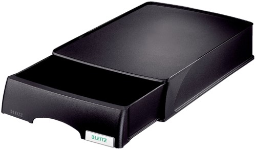 Brievenbakje Leitz 5210 met lade zwart
