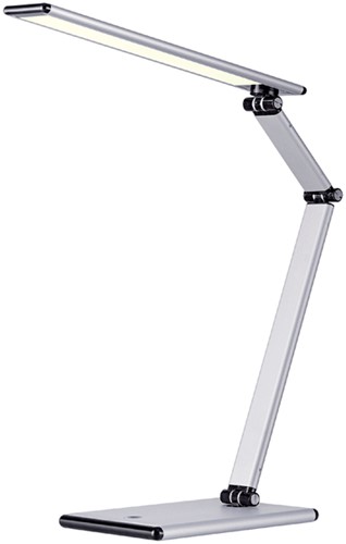 Bureaulamp Hansa LED Slim zilver