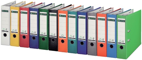 Ordner Leitz A4 80mm geel-2