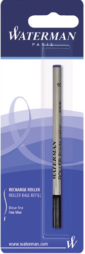 Rollerpenvulling Waterman F blauw
