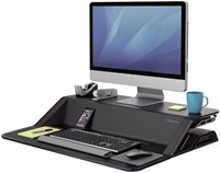 Meubel Fellowes Lotus zit-sta werkplek zwart-3