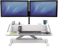 Meubel Fellowes Lotus zit-sta werkplek wit-2