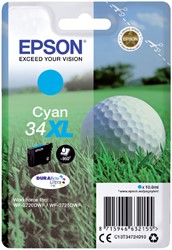 Inkcartridge Epson T3472 34XL cyaan HC