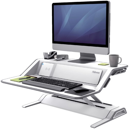 Meubel Fellowes Lotus DX zit-sta werkplek wit