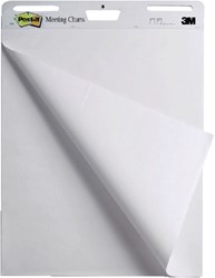 Post-it meeting chart 559 63,5x76,2cm blanco pk/30veL