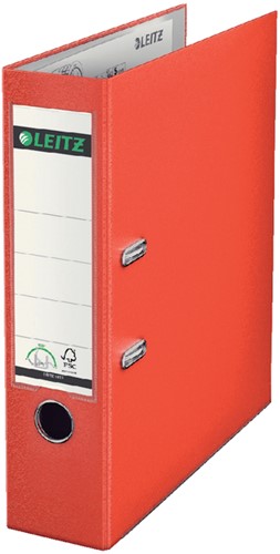 Ordner Leitz A4 80mm licht rood