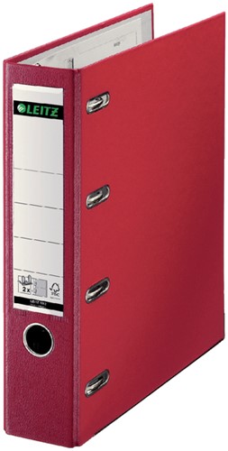 Ordner Leitz 1012 A4 80mm 2-mechaniek rood