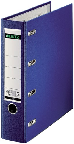 Ordner Leitz 1012 A4 80mm 2-mechaniek blauw