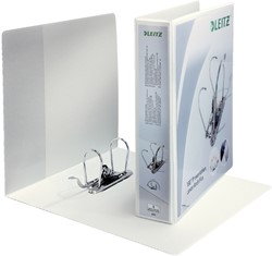 Presentatie ordner Leitz 180 graden 2-rings A4 PP 75mm wit