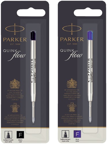 Balpenvulling Parker Quinkflow F zwart-3