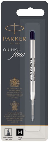 Balpenvulling Parker Quinkflow M zwart 