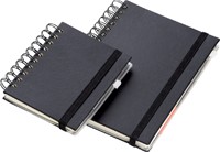 Notitieboek Quantore A5 spiraal zwart-2