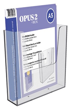 OPUS 2 folderbak wand