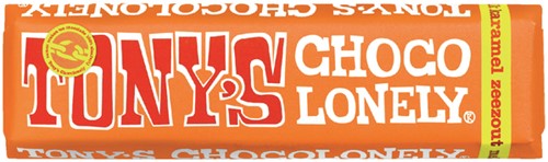 Chocolade Tony's Chocolonely reepje 47gr melk karamel zeezout