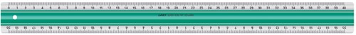 Liniaal 40cm Linex met rubberstrip