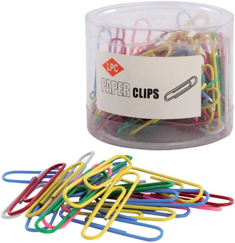 Paperclip LPC 50mm 80stuks assorti 