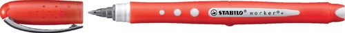 Rollerpen STABILO worker 0.5mm colorful 2019/40 rood