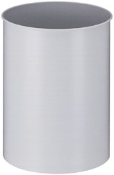 Papierbak Vepabins rond 25.5cm 15liter grijs