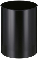 Papierbak metaal 335mm 30ltr zwart
