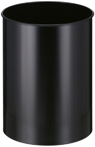 Papierbak metaal 335mm 30ltr zwart
