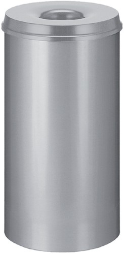 Papierbak + vlamdover Vepa Bins 50 liter 33.5cm grijs
