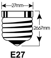 Ledlamp Integral E27 2W 2700K 250lumen warm wit-2