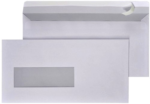 Enveloppen bank 110x220mm Quantore venster links zelfklevend ds/500-2