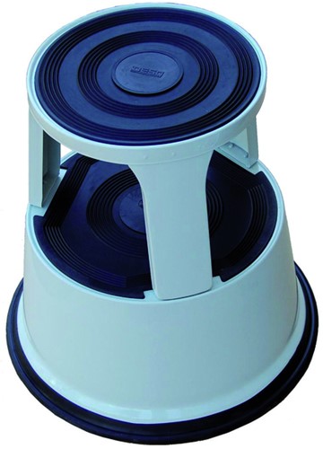 Rolkrukje Roll a Step 42cm metaal grijs-2