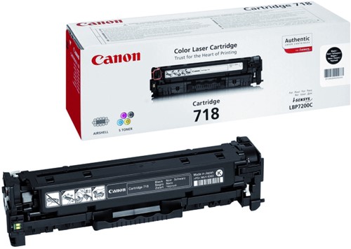 Tonercartridge Canon 718 3.4K zwart