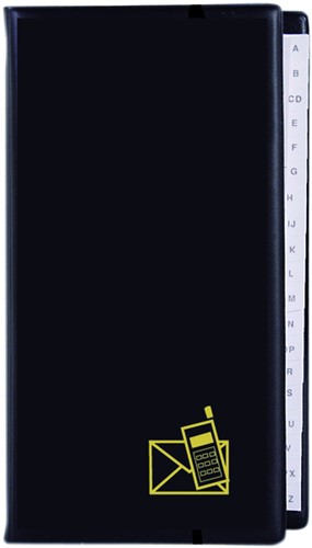 Telefoonalbum Kangaro K-6200 4 rings A-Z zwart-2