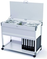 Hangmappenwagen Durable 3787 multi top A4/folio grijs