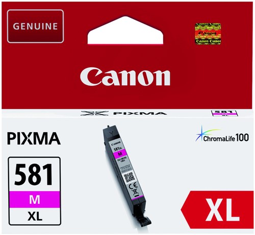 Inktcartridge Canon CLI-581XL magenta HC-2