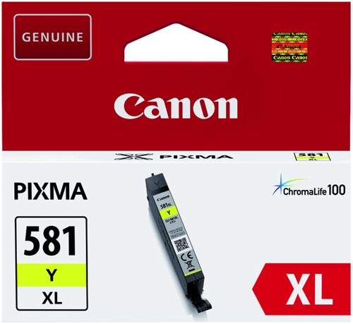 Inktcartridge Canon CLI-581XL geel HC-2