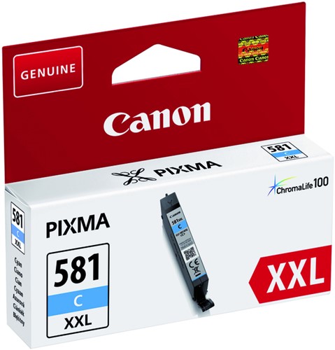 Inktcartridge Canon CLI-581XXL cyaan EHC