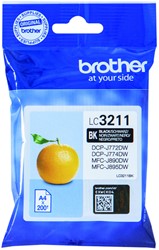 Inkcartridge Brother LC-3211 zwart
