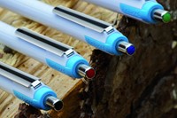 Balpen Schneider Slider Xite wit/blauw-2