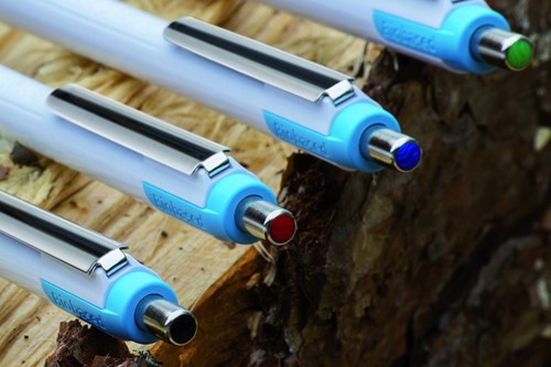 Balpen Schneider Slider Xite wit/blauw-2