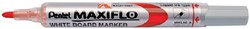 Viltstift Pentel Maxiflo MWL5 whiteboard rood